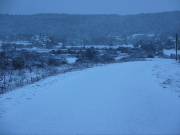 la volpiliere sous la neige