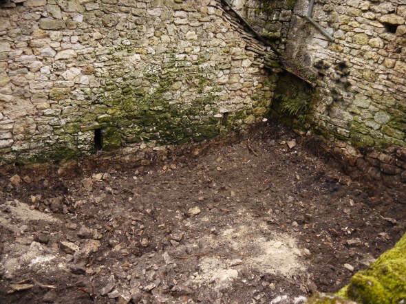 ancienne décharge de la ferme ...
