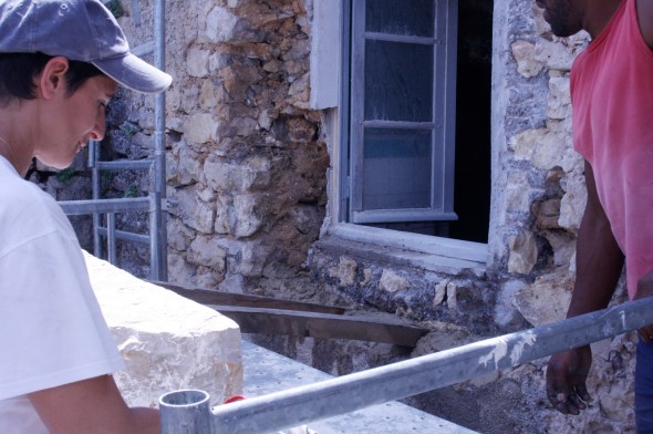 toboggan à linteau !