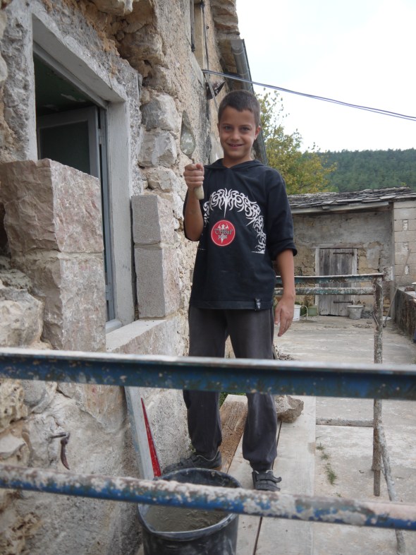 futur tailleur de pierre !