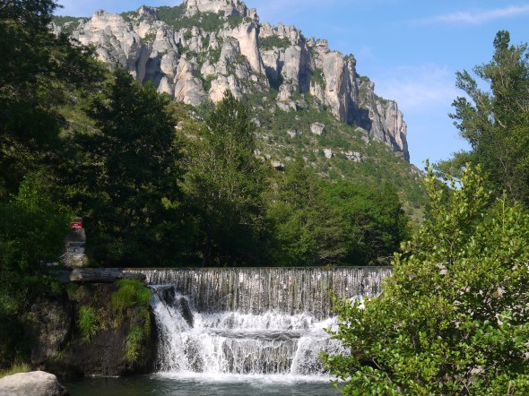 le causse vu de la jonte