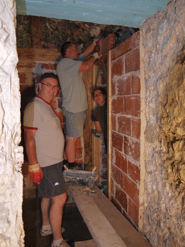 cloisons bientôt finies