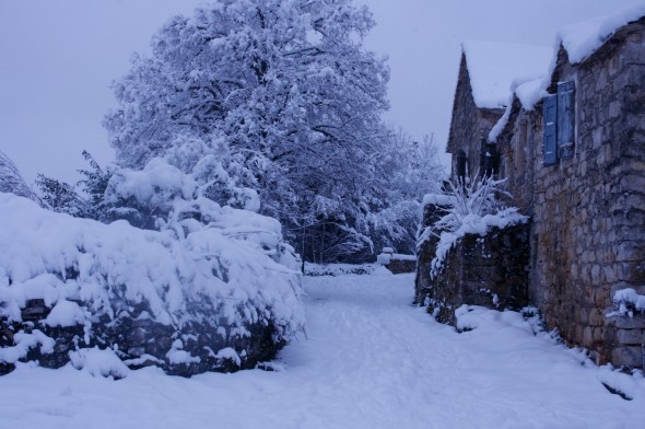 compliqué pour la brouette !!!