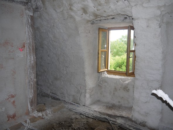 il a neigé dedans !!!