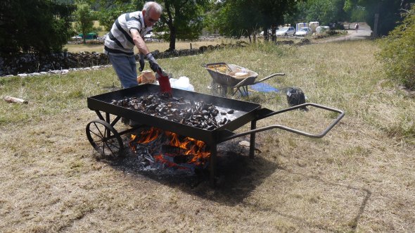 belle brouette bbq !