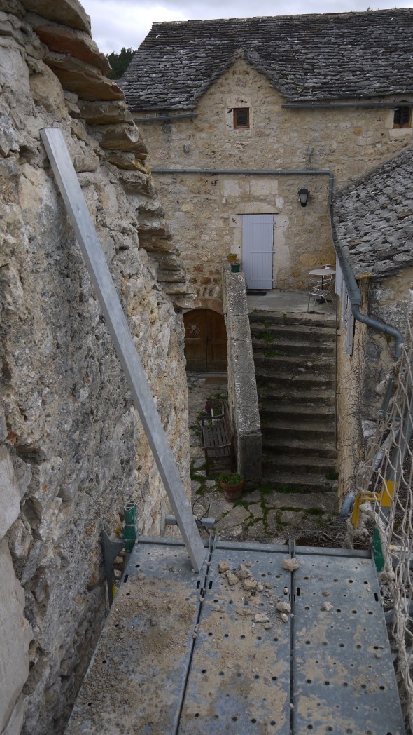 chez les voisins du "balcon"