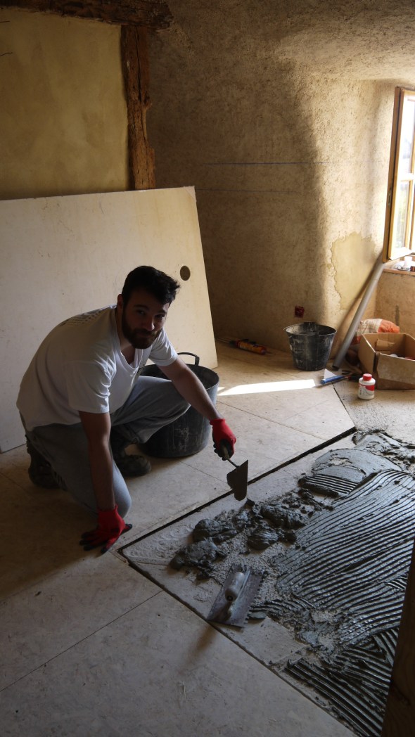 au debut! ça rigole ...